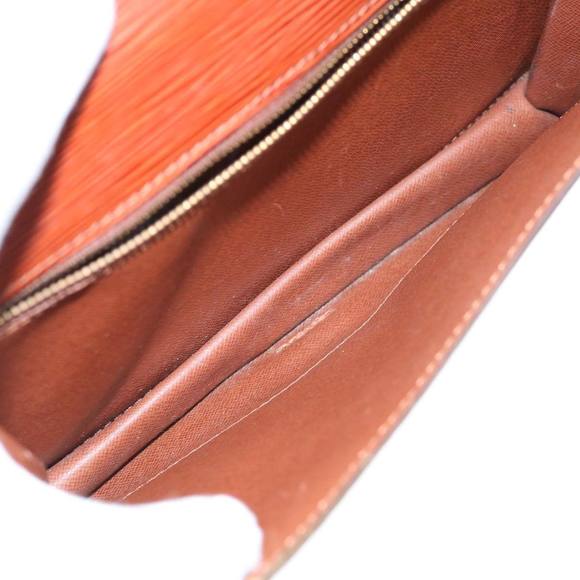 LOUIS VUITTON Epi Biface Hand Bag 2way Brown M52323 LV Auth 63093 - Picture 10 of 16